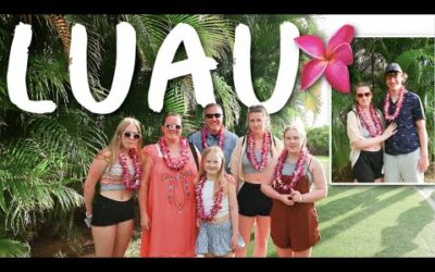 FAMILY GOES TO A HAWAIIAN LUAU IN MAUI | MYTHS OF MAUI LUAU 2023 | GOING TO MAUI, HAWAII | MAUI VLOG