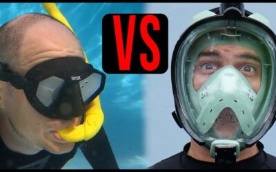 Full Face Snorkel Mask vs. Old Style Snorkel Mask 🤿  Which is BEST for snorkeling❓❓❓