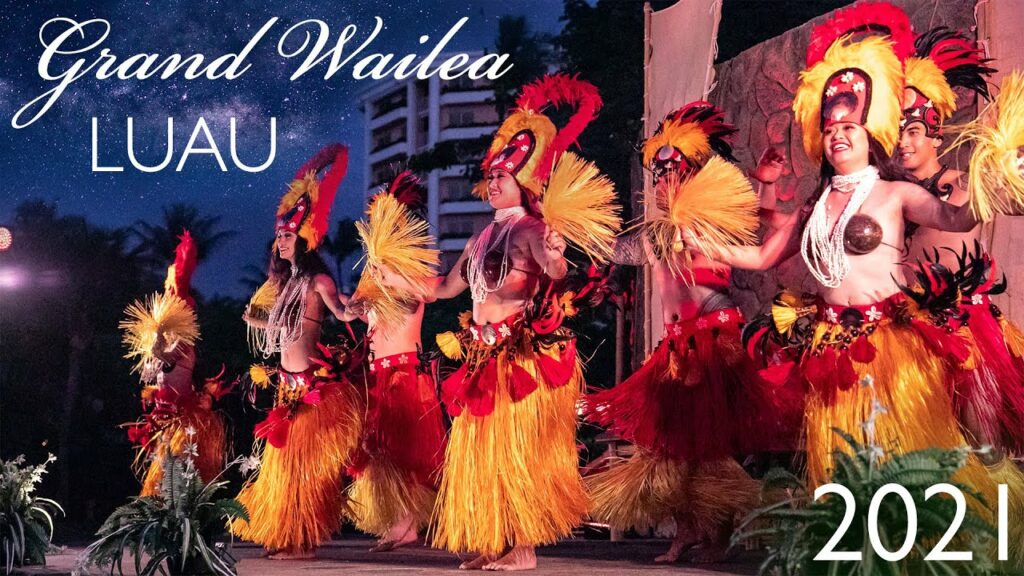 Grand Wailea Luau - Now Open!  2021 Update