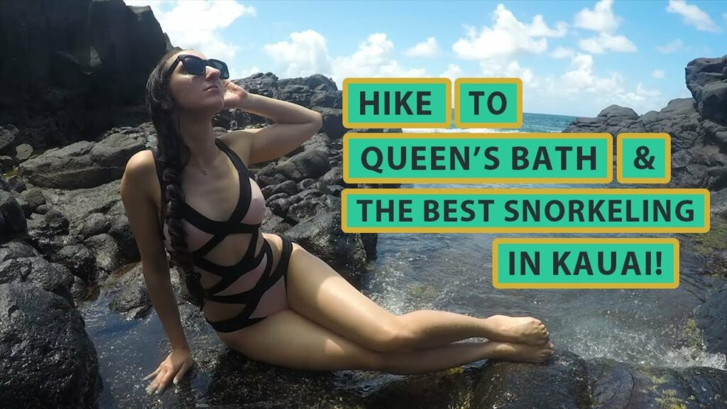 Hike to Queens Bath  the BEST Snorkeling in Kauai, Hawaii