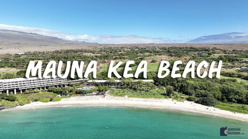 Mauna Kea Beach on the Big Island of Hawaii (AKA as Kaunaoa Beach)