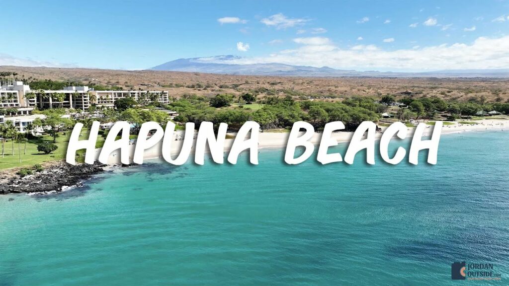 Hapuna Beach on the Big Island of Hawaii (Great Snorkeling)