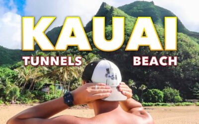 KAUAI HAWAII TRAVEL GUIDE | SECRET HAWAII BEACH BEST BEACH IN KAUAI | TUNNELS BEACH KAUAI SNORKELING