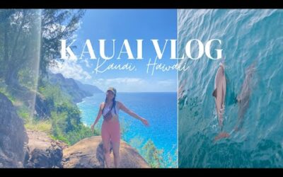 KAUAI HAWAII VLOG 2023 || na pali coast snorkeling, kalalau trail, waimea canyon, poke & more!