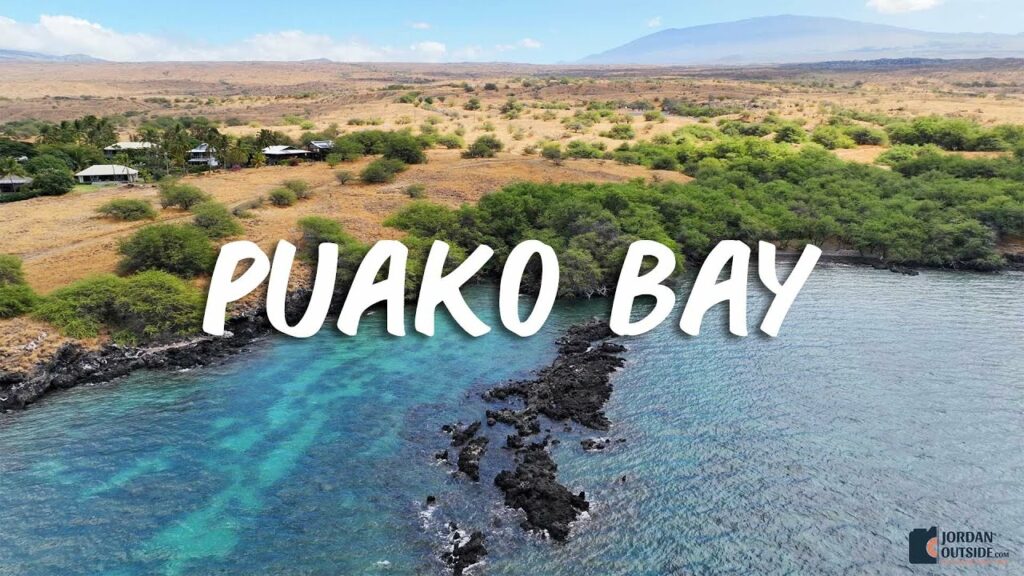 Puako Bay on the Big Island of Hawaii (Great Snorkeling)