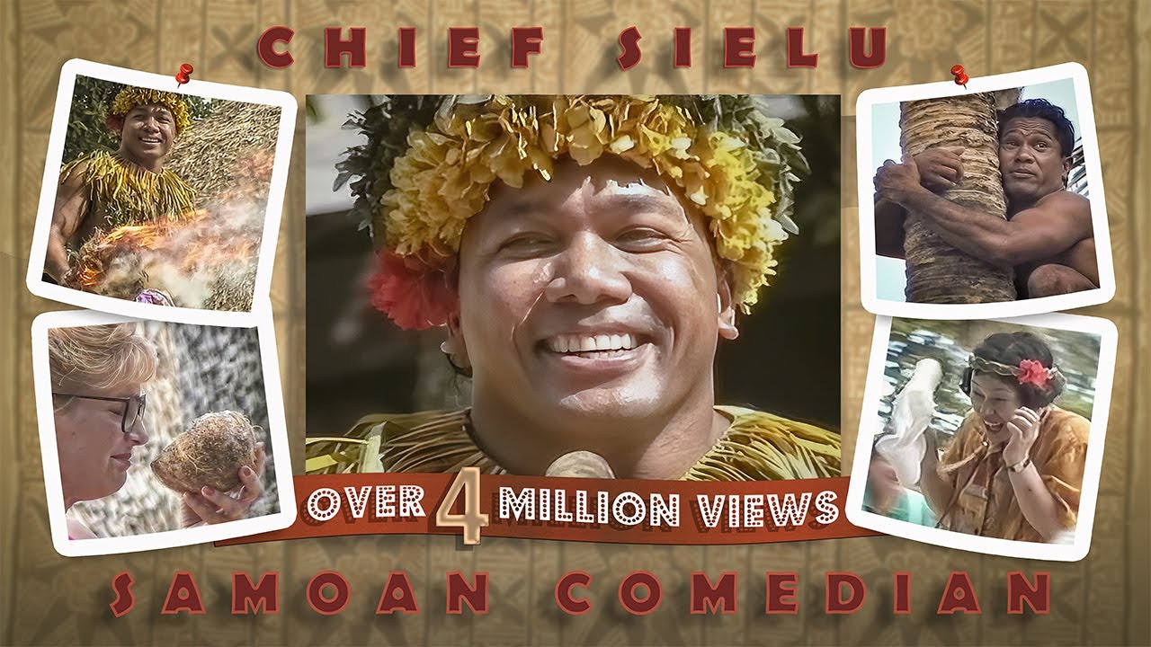 Samoan Comedian Chief Sielu Avea 1995 Polynesian Cultural Center Laie Hawaii Activities Samoan Comedian Chief Sielu Avea 1995 Polynesian Cultural Center Laie Hawaii Activities