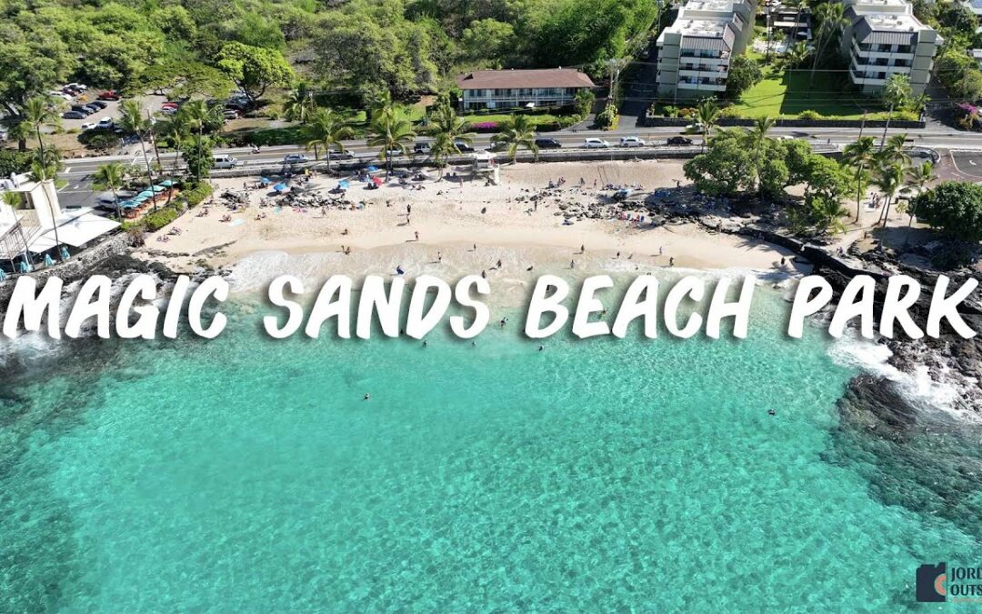 Magic Sands Beach Park on the Big Island of Hawaii (Great Snorkeling)